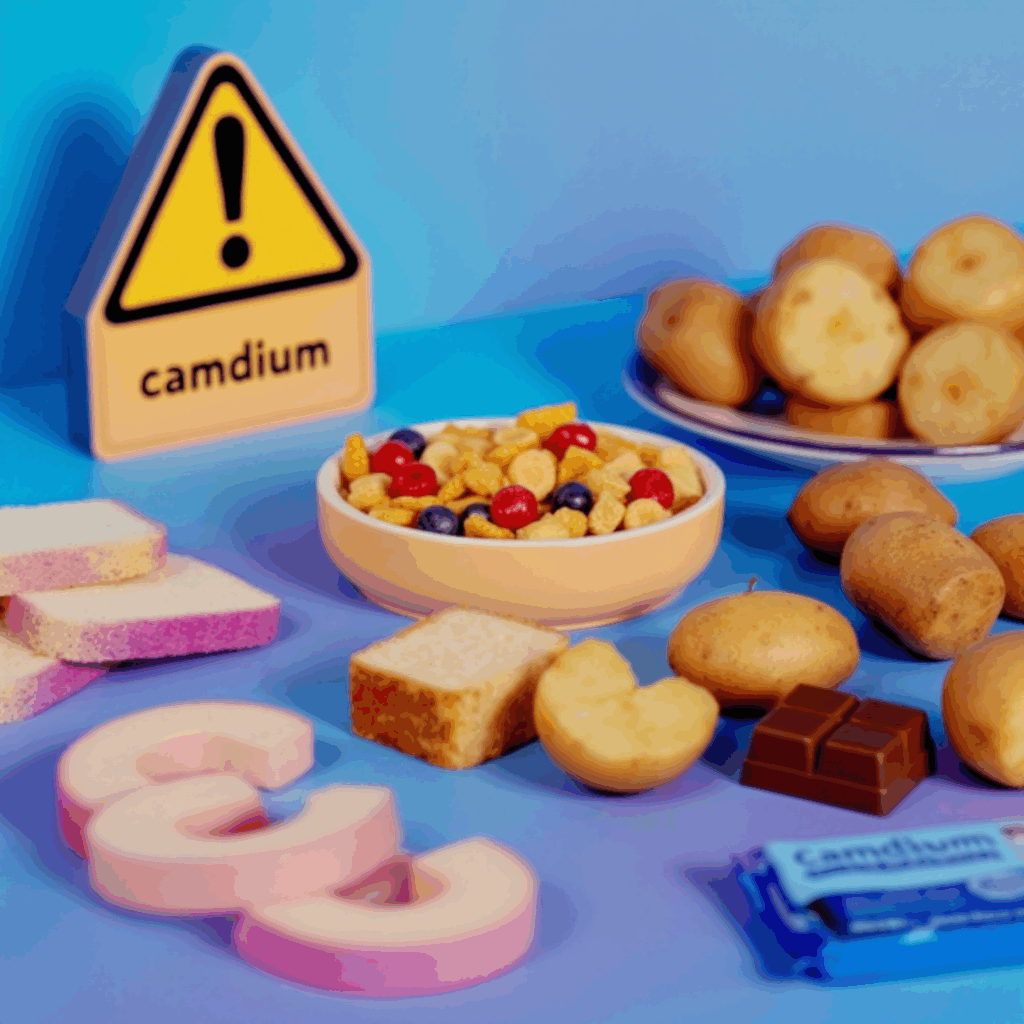 Cadmium dans l’alimentation : un métal toxique omniprésent dans votre assiette